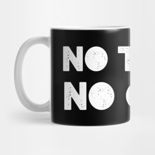 no train, no gain, swimming design v2 Mug